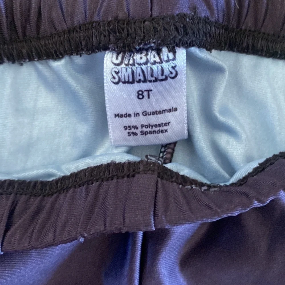 Urban Smalls Swan leggings 8 NWOT